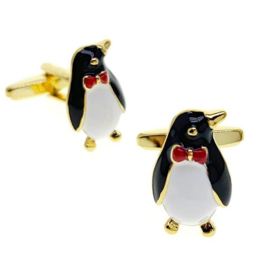 Debonaire Penguin Cufflinks